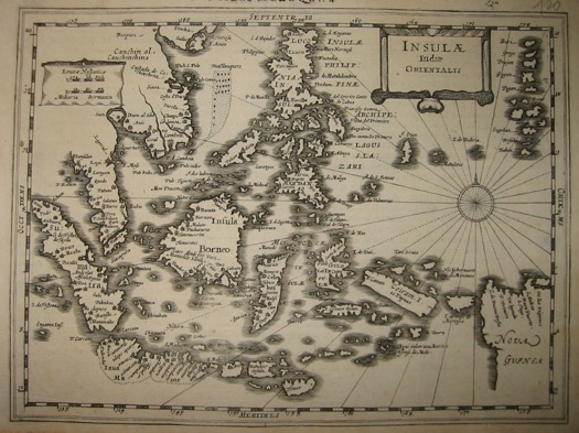 Mercator Gerard - Hondius Jodocus Insulae Indiae orientalis 1630 Amsterdam